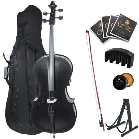 Student Cello,Full Size Cello Kit with Soft Case, Cello …