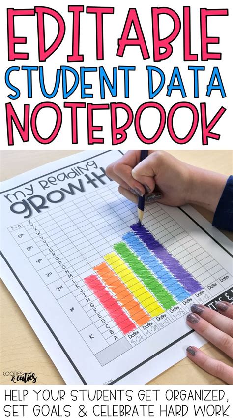 Student Data Tracking Sheets Student data, Student data notebooks
