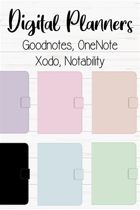 Student Digital Planner for Goodnotes Notability OneNote Xodo Study