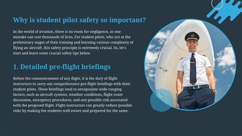Student Pilot Safety Considerations