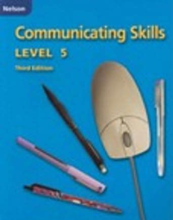 Student Skills Communicating Edition Level 6