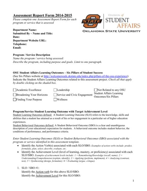 Student affairs assessment. Things To Know About Student affairs assessment. 