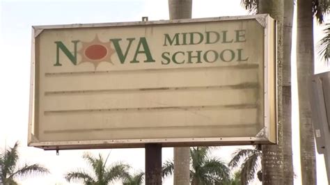 Student arrested after allegedly making online threats against Nova Middle School