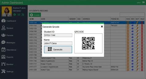 Student attendance system using qr code source code. The complete list for features can be...