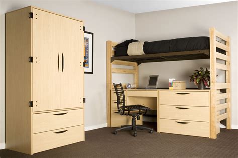 Student bedroom furniture. Our student bedroom furniture is manufactured in the UK and include soft rounded corners, quality fittings, 170° hinges and are supplied with a 5 year guarantee. In addition to our Student bedroom furniture, we also provide lounge seating and dining furniture for student accommodation. Contact us today for further information, or download a ... 
