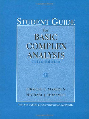 Student guide to basic complex analysis marsden. - 120 john deere owners manual electrical wiring.