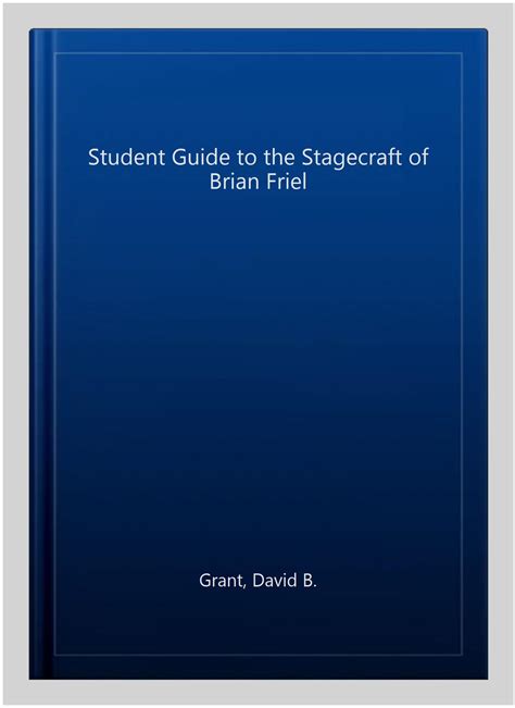 Student guide to the stagecraft of brian friel. - Anpassungsprozesse in der föderativen staatsorganisation der bundesrepublik deutschland.