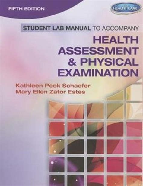 Student lab manual for estes health assessment and physical examination 5th. - Manuale del piano cottura a gas beko.