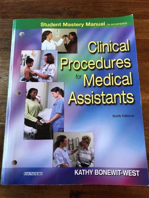 Student mastery manual for clinical procedures for medical assistants outcome. - College physics volume 2 instructor solutions manual.
