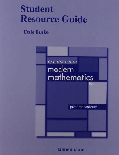 Student resource guide for excursions in modern mathematics. - Mit fritz kocher in der schule der moderne: studien zu robert walsers fr uhwerk.