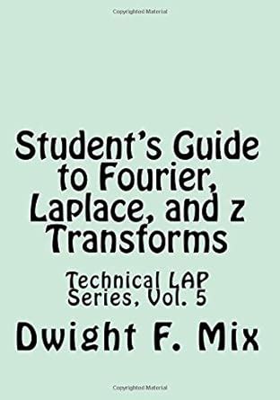 Student s guide to fourier laplace and z transcorms technical. - Eureka the boss smart vac user manual.