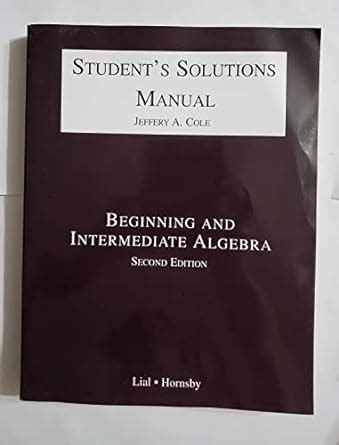 Student solutions manual beginning and intermediate algebra. - Ciclo de estudos sôbre desenvolvimento municipal [por dóris m. muller et al..