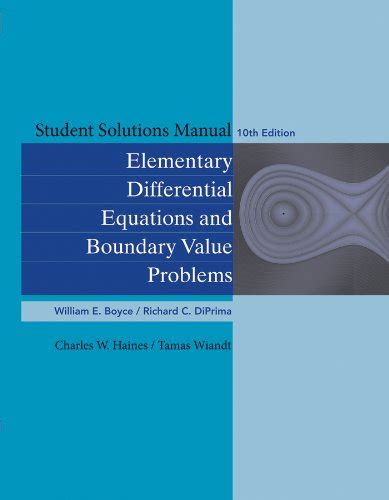 Student solutions manual elementary differential equations diprima. - Entre la guerre et la paix (1944-1949).