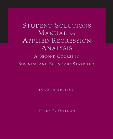 Student solutions manual for applied regression analysis 4th edition. - Ready gen teachers guide fifth grade.