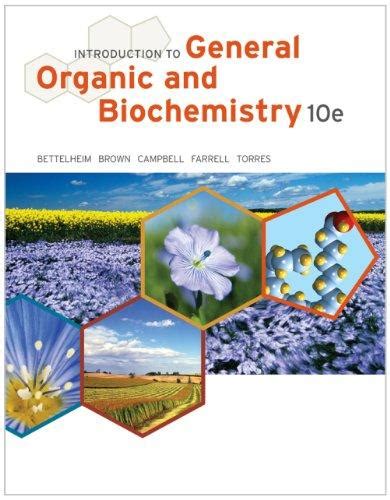 Student solutions manual for bettelheim brown campbell farrell torres introduction to general organic and biochemistry. - Take your time - 1 - 8 série - 1 grau.