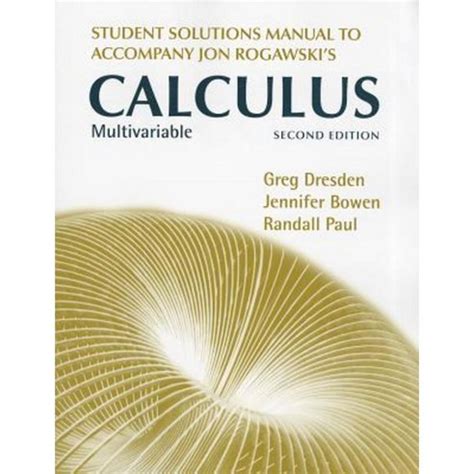 Student solutions manual for calculus early and late transcendentals multivariable. - Das landesherrliche haus sein begriff und die zugehörigkeit zu ihm.