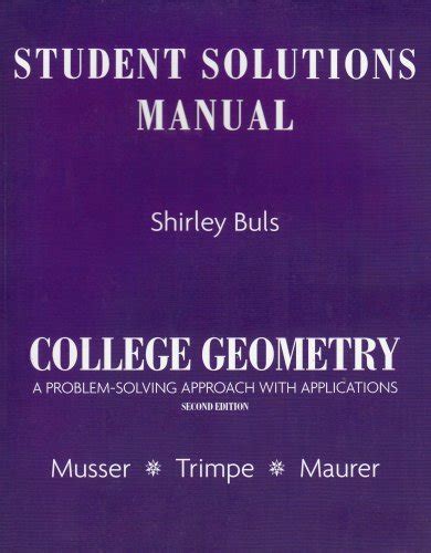 Student solutions manual for college geometry a problem. - Pensions law handbook by bloomsbury publishing.