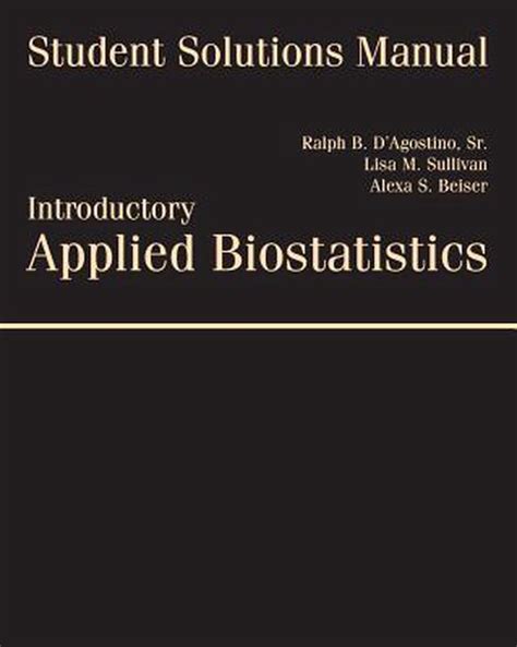 Student solutions manual for dagostinosullivanbeisers introductory applied biostatistics. - Dont let it bring you down chords and lyrics.