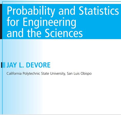 Student solutions manual for devores probability and statistics for engineering and the sciences 7th. - Digital design morris mano 4th edition solution manual free download.