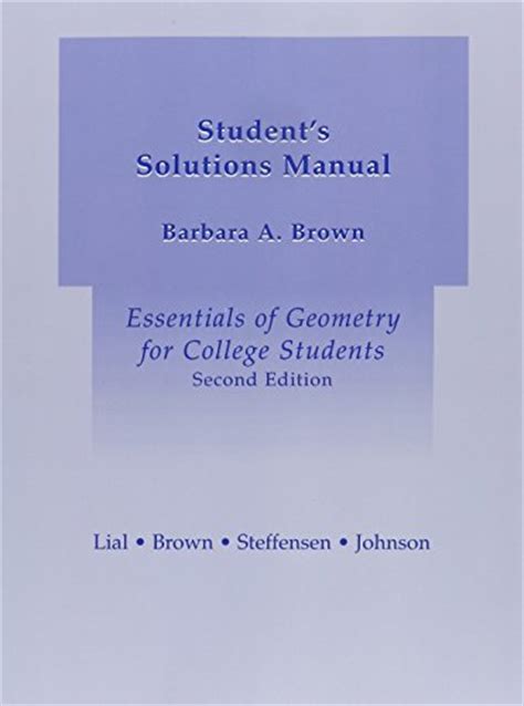 Student solutions manual for essentials of geometry for college students. - Kawasaki zx6rr ninja 2003 to 2004 service manual.