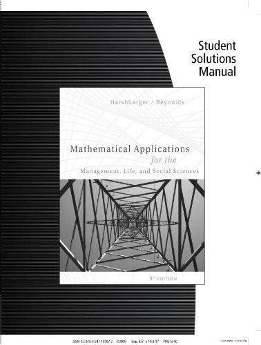 Student solutions manual for harshbarger reynolds mathematical applications for the. - Solution manual chenming hu modern semiconductor devices.