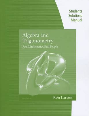 Student solutions manual for larson s algebra and trigonometry real. - Peavey amplifier service manual xr 600.