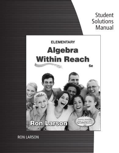 Student solutions manual for larson s elementary algebra algebra within. - Palanca de cambios manual 97 pontiac sunfire.