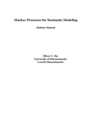 Student solutions manual for markov processes stochastic. - Arquivo da paróquia de campo largo da piedade.