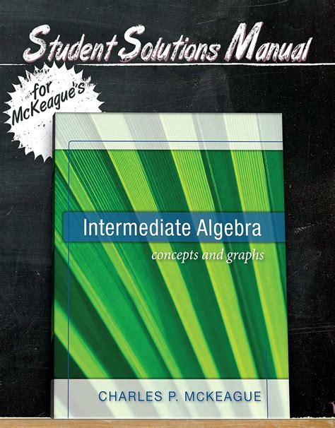 Student solutions manual for mckeagues intermediate. - Technical manual 9 1015 252 10.