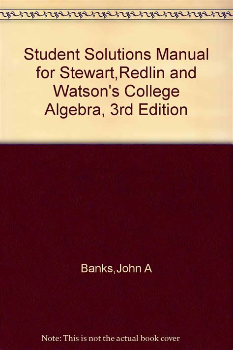 Student solutions manual for stewart redlin watson apos. - Book of mormon study guide diagrams doodles and insights.