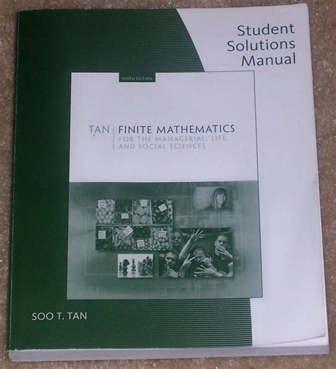 Student solutions manual for tan s finite mathematics for the managerial life and social sciences 9th. - Cadillac cts 2004 manuale d'uso gratuito.