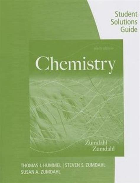 Student solutions manual for zumdahl zumdahl am. - Study guide for o level molecular biology.