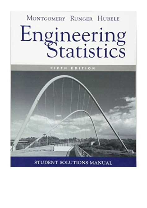 Student solutions manual montgomery statistics 5. - A practical guide to logical data modeling mcgraw hill systems design implementation series.