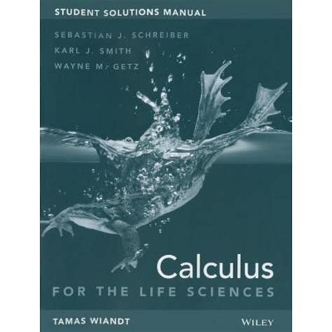 Student solutions manual to accompany calculus for life sciences first. - Sony bdv hz970w iz1000w blu ray home theater owners manual.