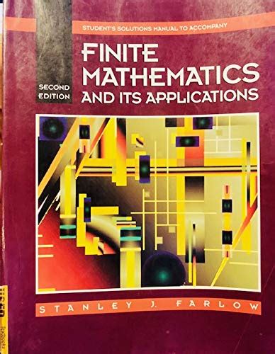 Student solutions manual to accompany finite mathematics an applied approach 9th edition. - The complete guide to mergers and acquisitions.