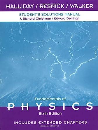 Student solutions manual to accompany fundamentals of physics 6th edition includes extended chapters. - Larin 3 t hydraulischer wagenheber handbuch.