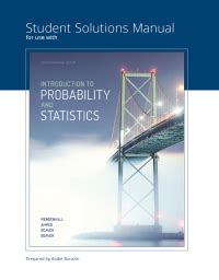 Student solutions manual to accompany introduction to probability and statistics. - Galion model 150 manual for servicio.
