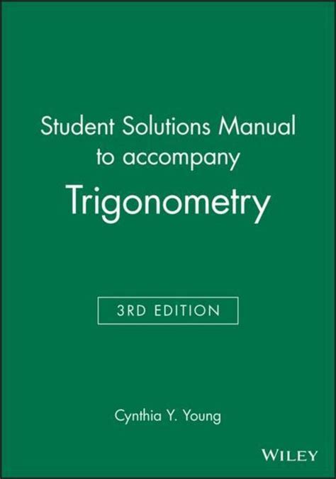 Student solutions manual to accompany plane trigonometry. - Arctic animals k 3 teacher s guide sea world education.