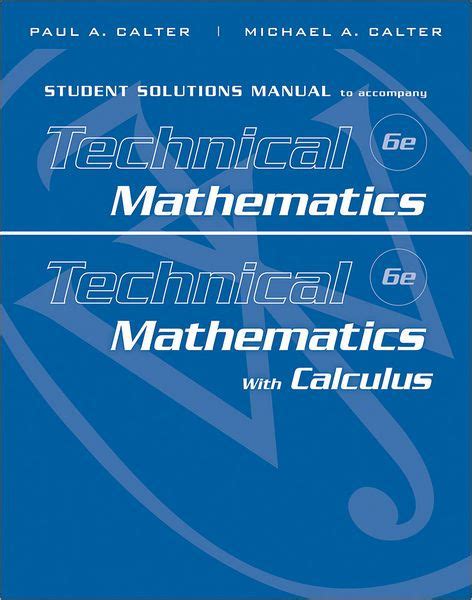 Student solutions manual to accompany technical mathematics and technical mathematics with calculus. - Bowers wilkins b w cdm 9 nt manuale di servizio.