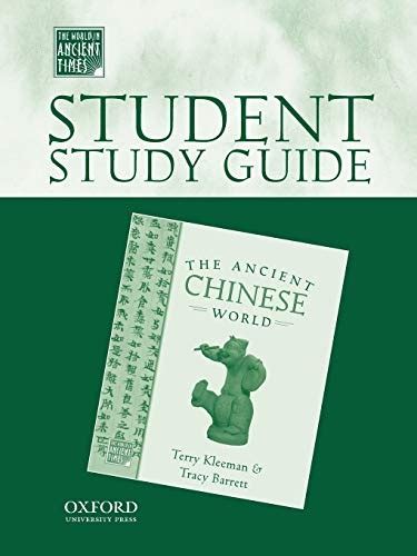 Student study guide to the ancient chinese world by terry kleeman. - Chemistry 108 laboratory manual answer key.