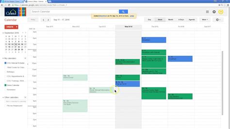 Students Intro to Google Calendar YouTube