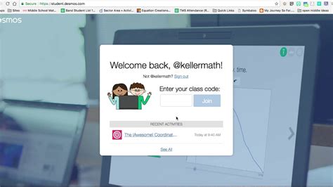 Students desmos. Apr 11, 2023 · Students need an activity link or invitation code to create an account. To make a student account for Desmos Classroom, Students should click on the class invite code or join code first. It will automatically bring them to student.desmos.com with the code auto-populated. They need to click the blue 'join' button before they will see a prompt to ... 