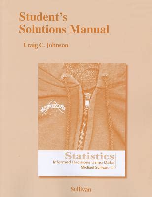 Students solutions manual for statistics informed decisions using data. - Manual for reprocessing medical devices audiobook.