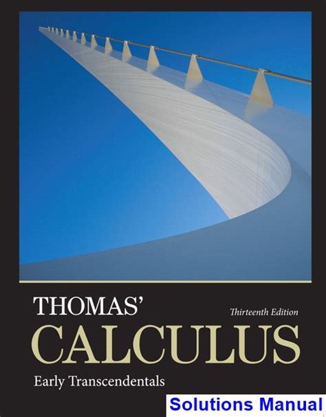 Students solutions manual thomas calculus early transcendentals. - Owners manual craftsman lawn mower model 944.