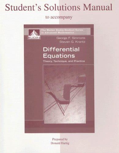Students solutions manual to accompany differential equations theory technique and practice. - Harley davidson rocker c owners manual 2008.