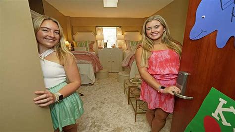 Students transform their drab dorm rooms into comfy living spaces