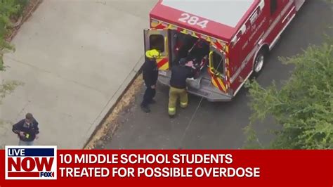 Students treated for possible overdose at Los Angeles middle school