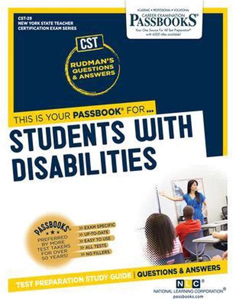 Students with disabilities cst study guide. - Transportproblemer, -politikk, -forskning og -undervisning i usa..