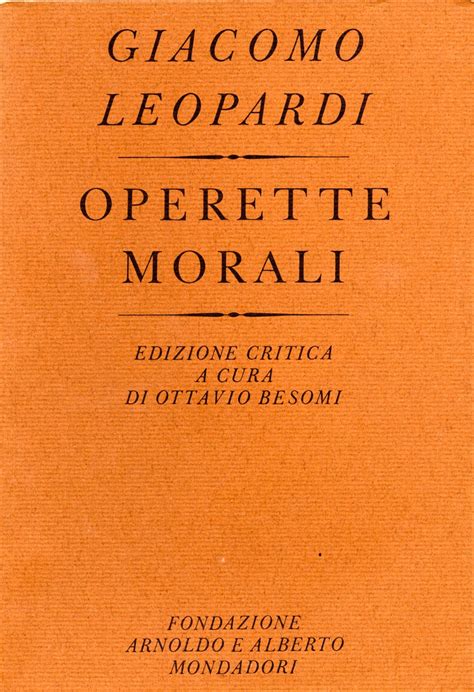 Studi sulle operette morali di giacomo leopardi. - The romantic period the intellectual cultural context of english literature.