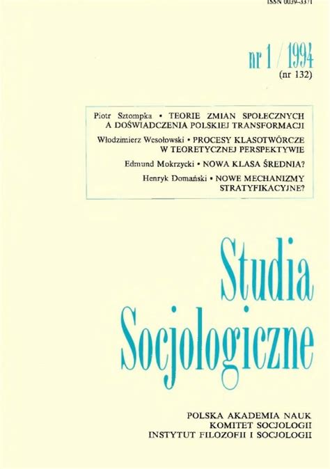 Studia socjologiczne i urbanistyczne miast lubelszczyzny. - Guida iso 65 piano di transizione iso 17065.